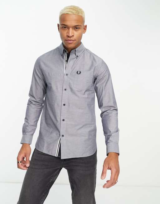 Fred Perry - Oxford overhemd met lange in | ASOS