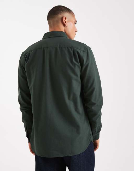 Fred Perry oxford shirt in khaki, 3 of 5