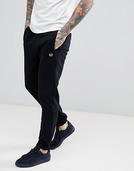 Fred Perry Panel Sweat Joggers In Black | ASOS