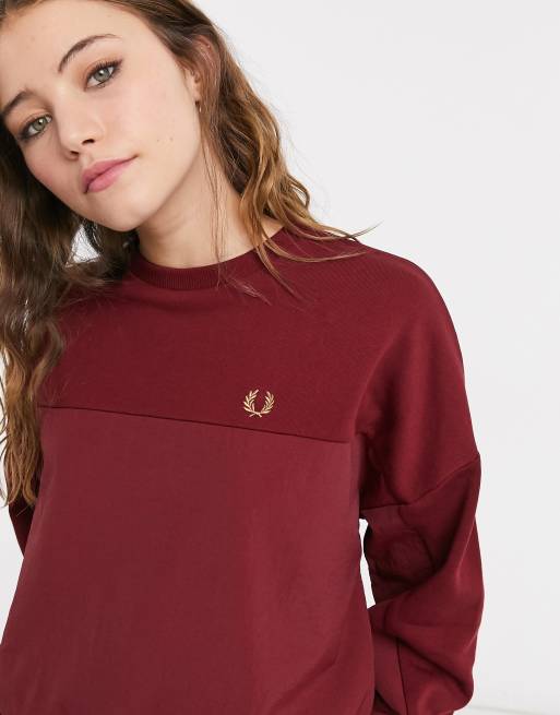 Fred perry best sale girls sweatshirts