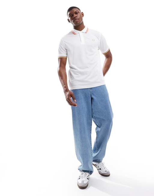Fred Perry performance tennis twin tipped short sleeve polo