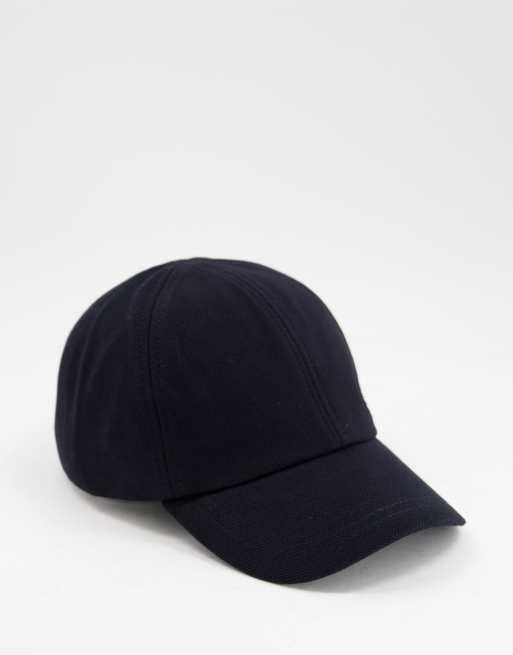 Fred Perry pique classic baseball cap in black | ASOS