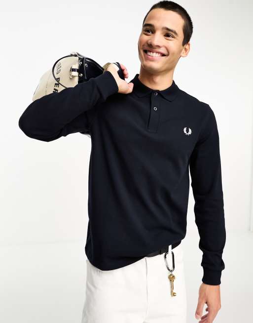 Polo manga 2025 larga fred perry