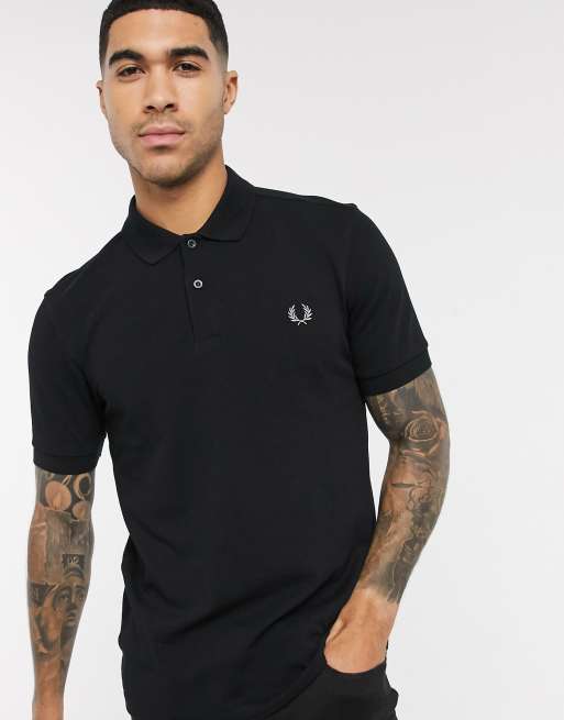 Fred perry black store polo