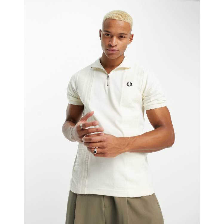 Fred perry zip store up polo