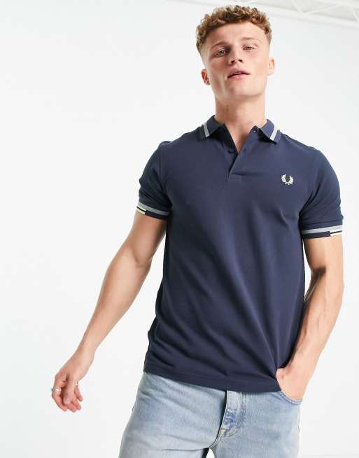 Fred perry store polo azul