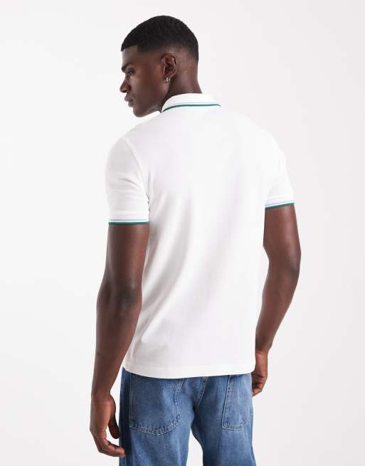 Fred Perry - Polo à liserés doubles - Blanc, 3 de 5