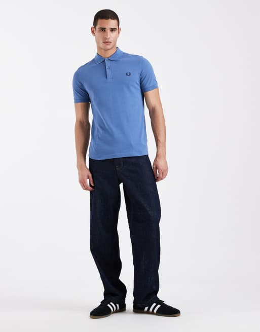 Fred Perry - Polo à logo - Bleu, 2 de 5