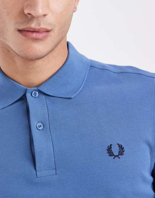 Fred Perry - Polo à logo - Bleu, 5 de 5