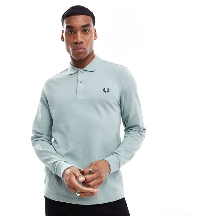 Polo fred perry azzurra outlet
