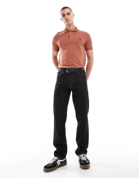 Fred Perry - Polo arancione bruciato - view 1