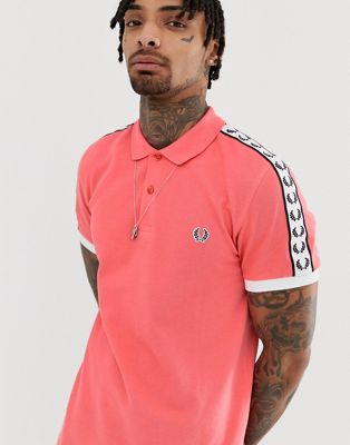 polo fred perry rose