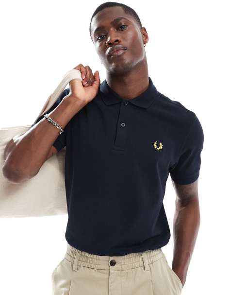 Fred Perry - Polo - Bleu marine - view 1
