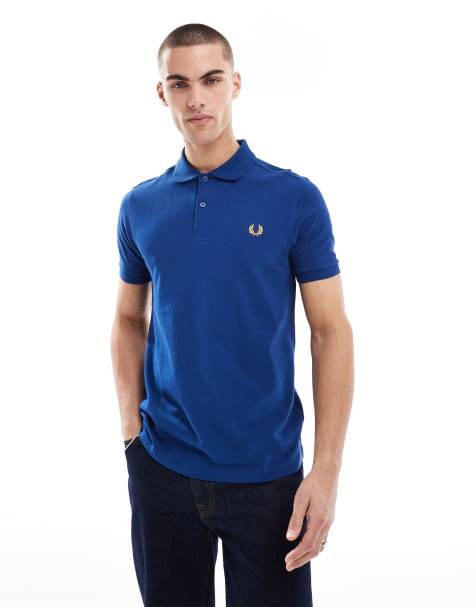 Fred Perry - Polo blu - view 1
