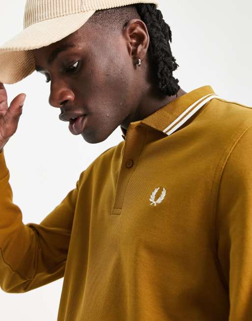 Fred perry discount polo manche longue