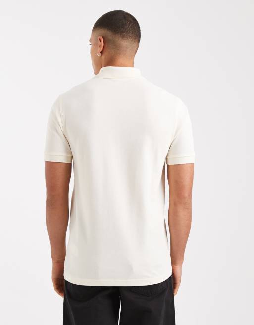 Fred Perry polo shirt in ecru, 3 of 5