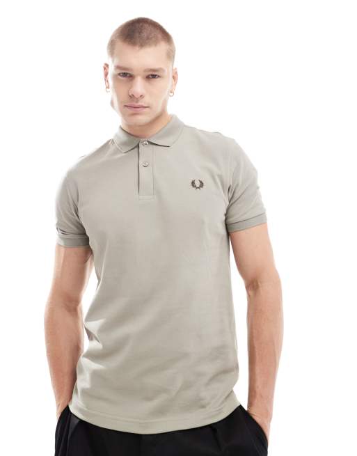 Fred Perry polo shirt in gray ASOS