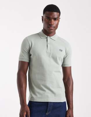 Fred Perry Fred Perry polo shirt in khaki-Green