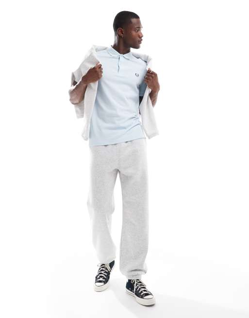 Fred Perry polo shirt in light blue, 2 of 4