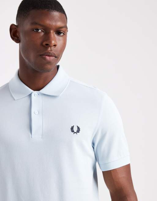 Fred Perry polo shirt in light blue | ASOS