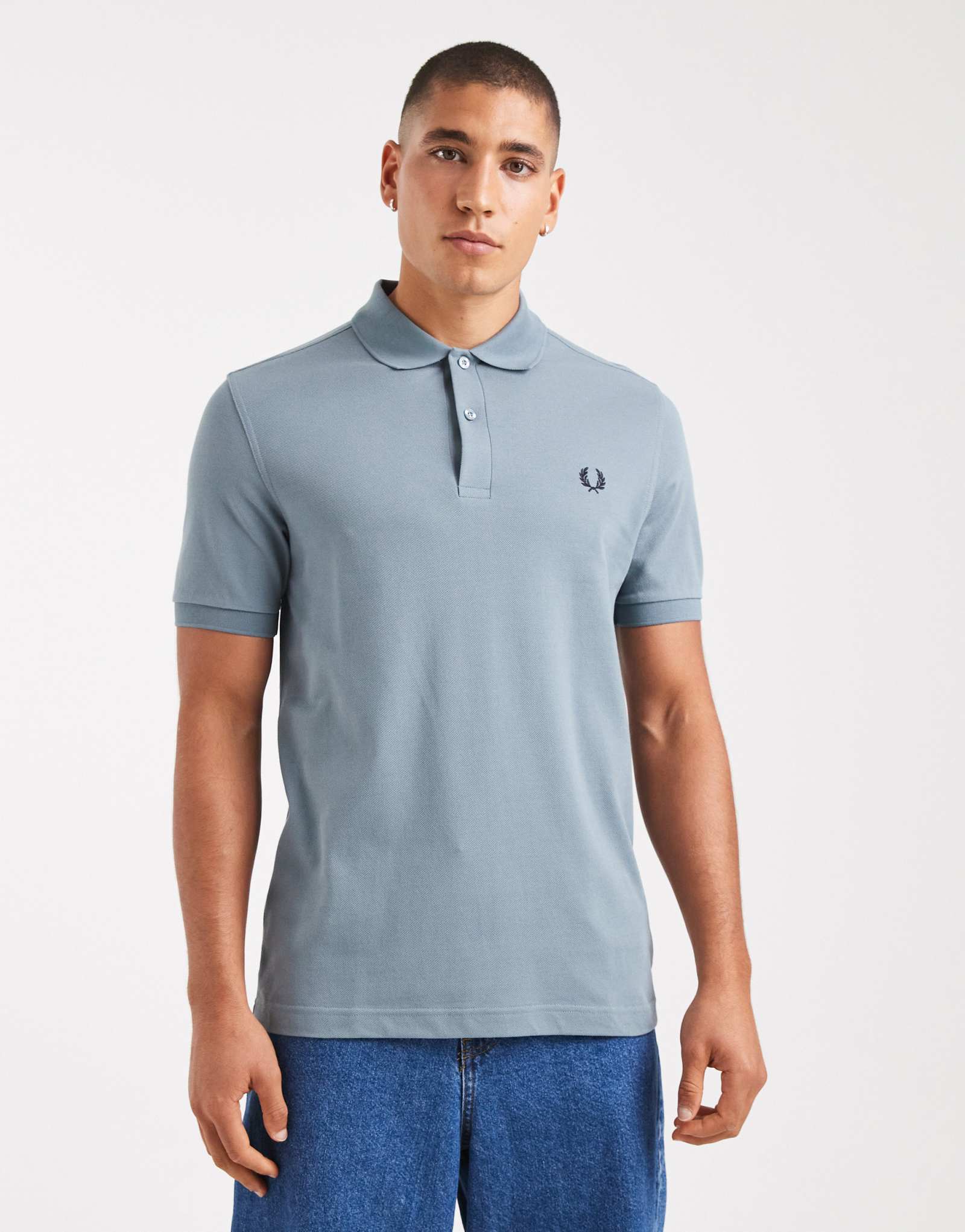 Рубашка поло Fred Perry цвета stockport blue