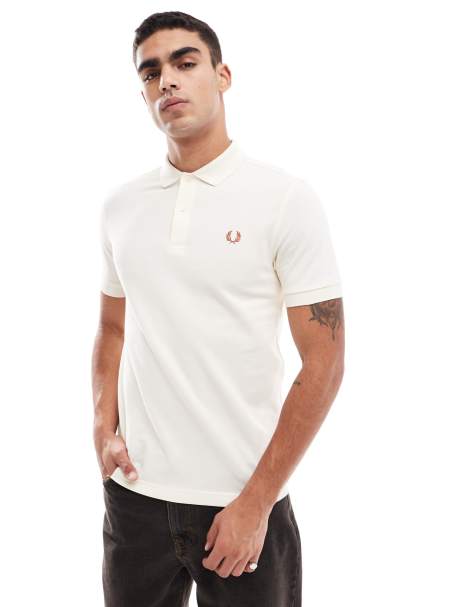 Fred Perry – Polohemd in gebrochenem Weiß - view 1