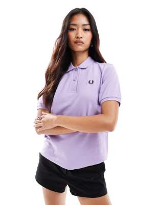 Fred Perry - Polohemd in Helllila