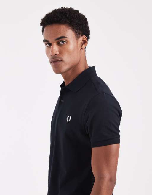 Fred Perry – Polohemd in Marineblau, 4 von 5