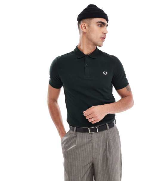 Fred Perry – Polohemd in Tannengrün - view 1