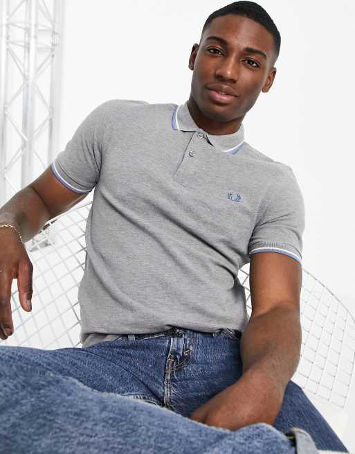 Fred perry best sale polo grijs