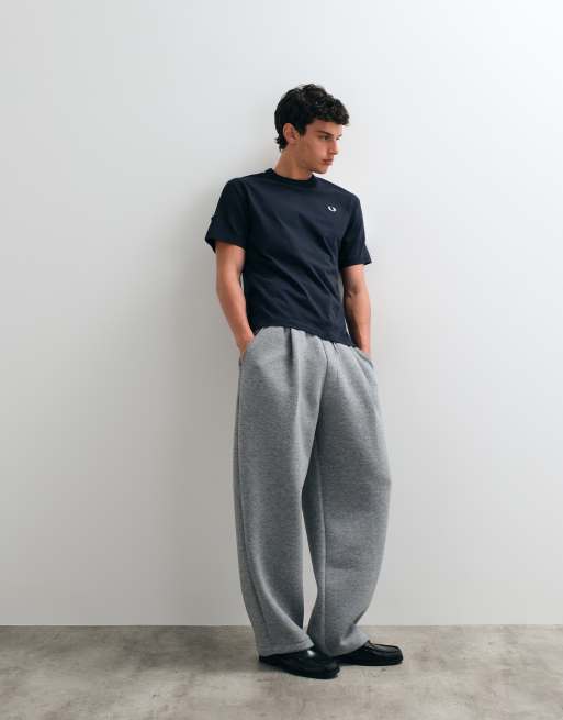 Fred Perry printed tape t-shirt in navy, 2 of 5