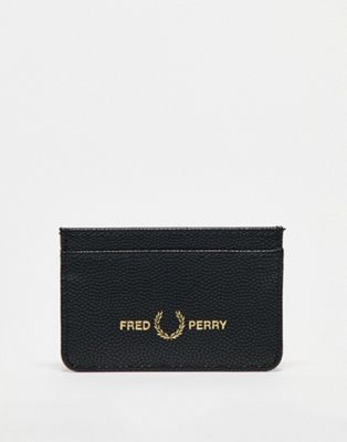 Fred Perry PU cardholder in black - ASOS Price Checker