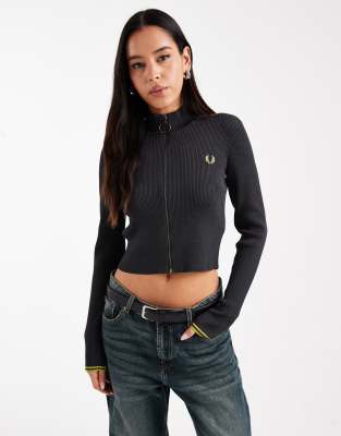 Pull zippé - Gris foncé 40