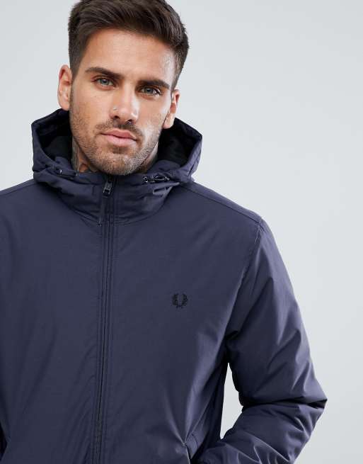 hooded brentham jacket fred perry