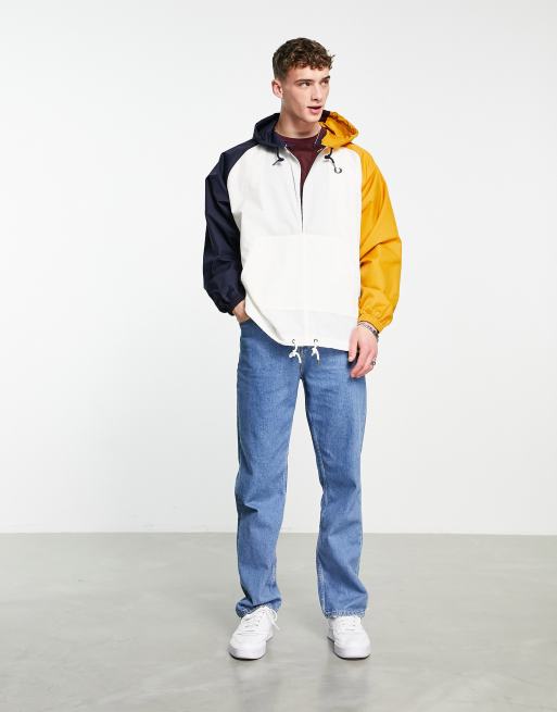 Fred Perry Reissues colour block ripstop windbreaker in multi