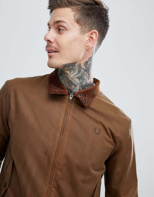 Fred perry wax hot sale jacket