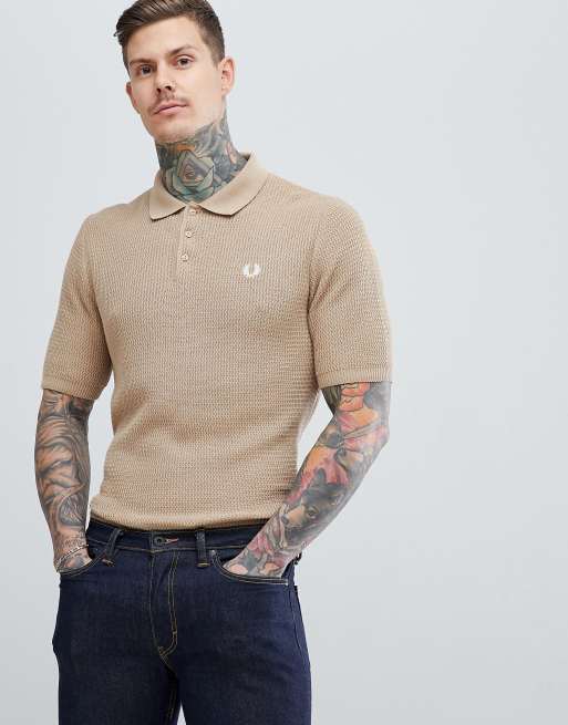 Fred perry 2025 reissues knitted polo