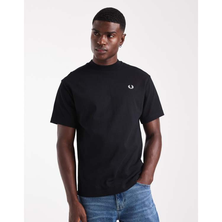 Fred Perry relaxed t-shirt in black | ASOS
