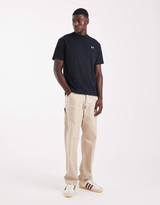 Fred Perry relaxed t-shirt in navy, 2 of 5