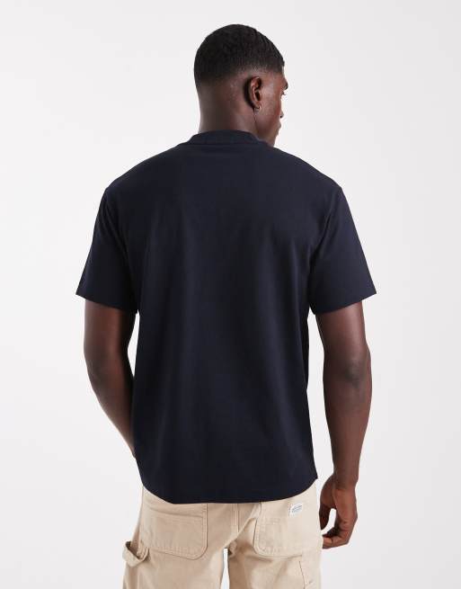 Fred Perry relaxed t-shirt in navy, 3 of 5