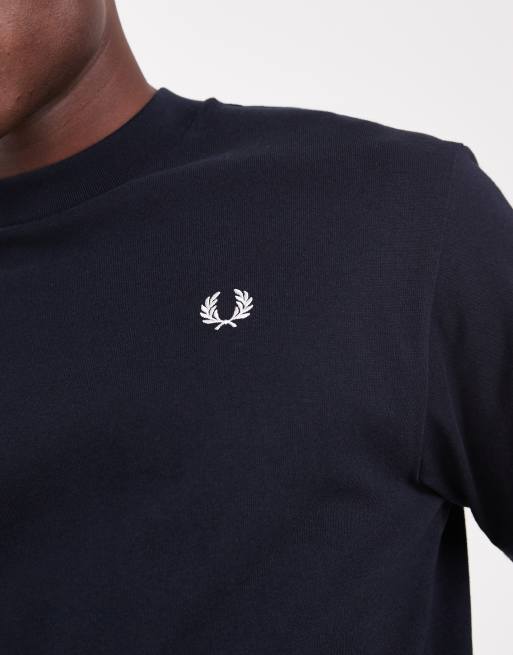 Fred Perry relaxed t-shirt in navy, 5 of 5