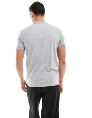 Fred Perry Ringer T-shirt In Gray
