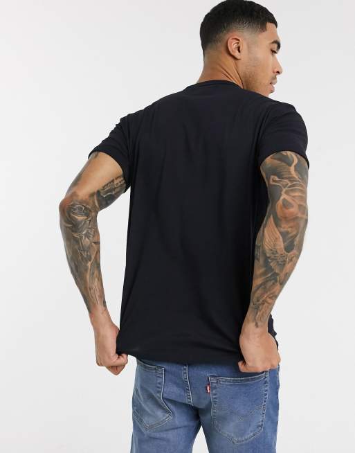 Fred Perry ringer t-shirt in navy | ASOS