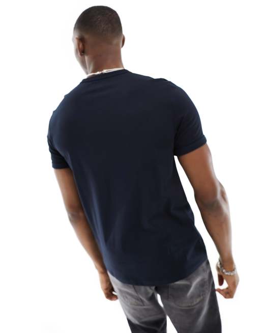 Fred perry ringer t sales shirt navy