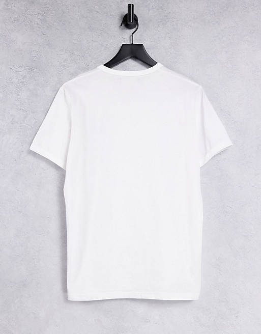 T-Shirts & Vests Fred Perry ringer t-shirt in white 