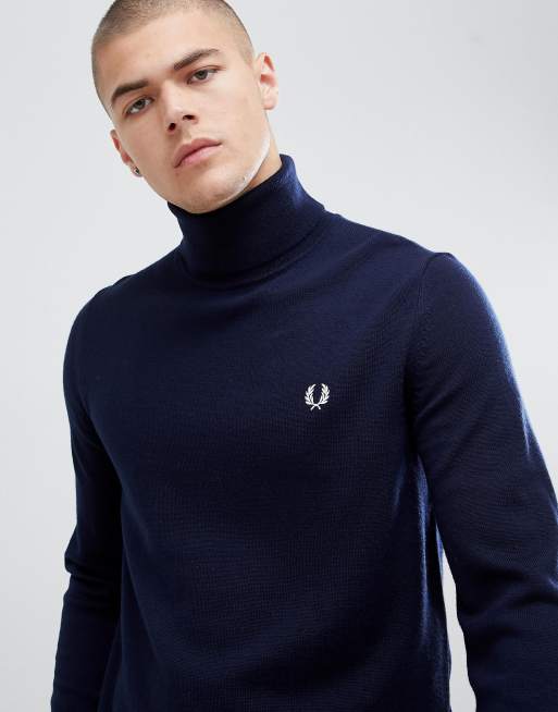 Fred perry 2025 merino knitted jumper