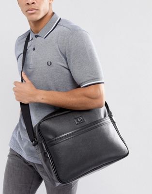 fred perry saffiano bag