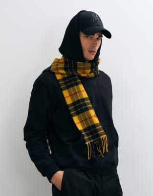 Fred Perry Herren Beige Für C3338 Schal Aus Farbener Lammwolle (Osfa), Lässig - Bild 4