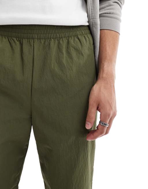 Fred Perry shell pants in khaki green (part of a set) | ASOS