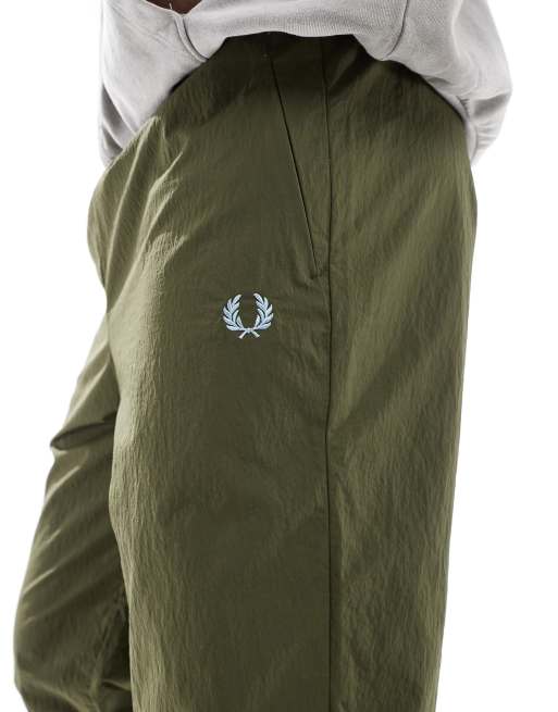 Fred Perry shell pants in khaki green (part of a set) | ASOS